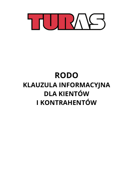 klauzula dla klientów i kontrahentów